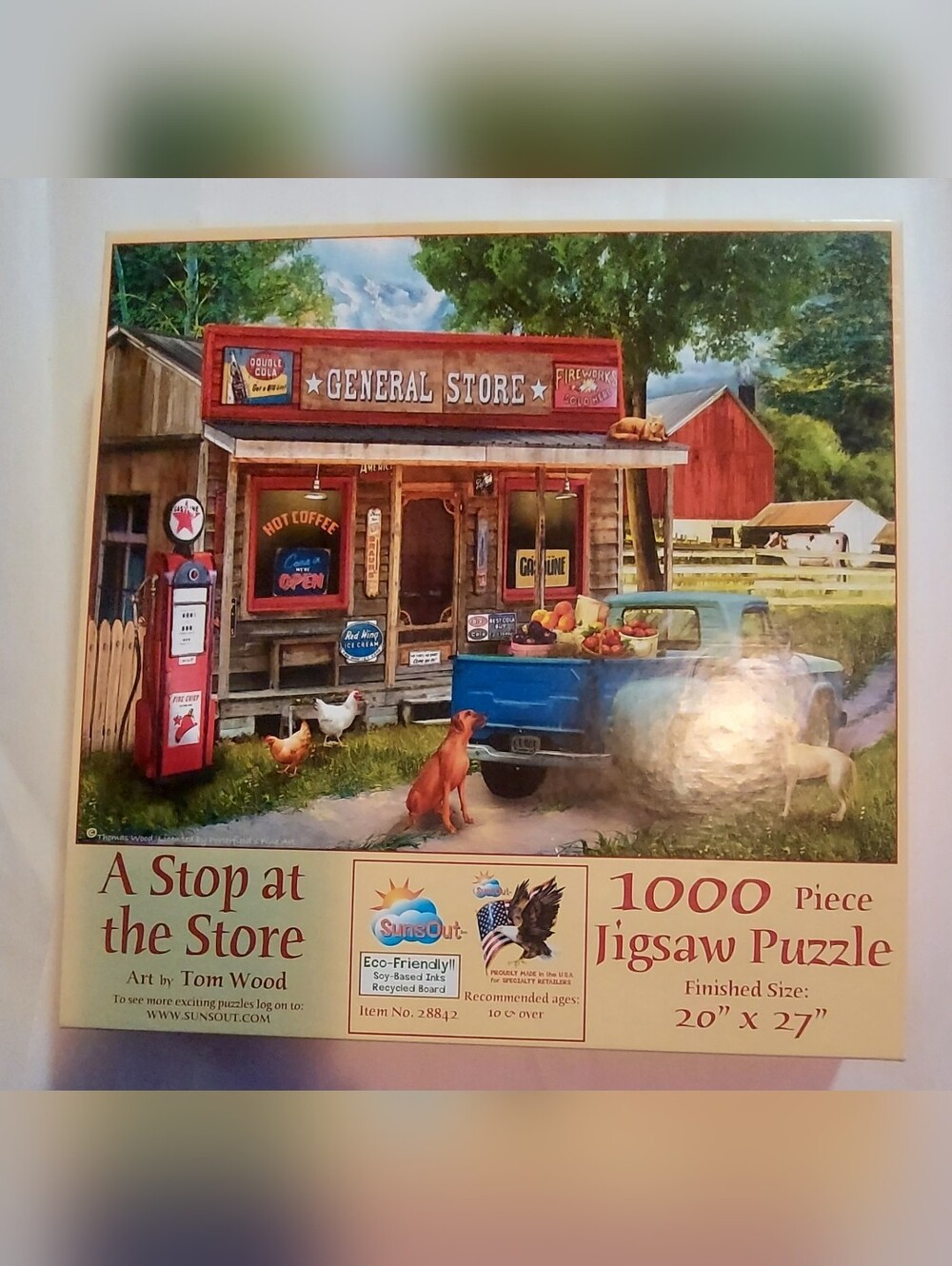 SunsOut "A Stop at the Store" - 1000 Piece Jigsaw Puzzle